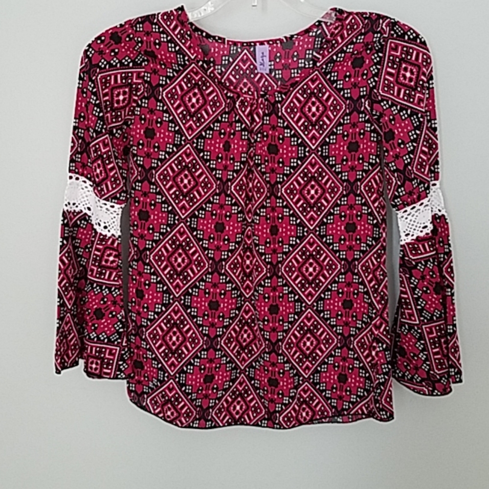 Maya Girl's Size 10‎ Boho Top